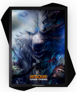 Riftbound League of Legends Art Sleeves Volibear 100ct