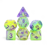 Luminescent Jellyfish 7pc Dice Set