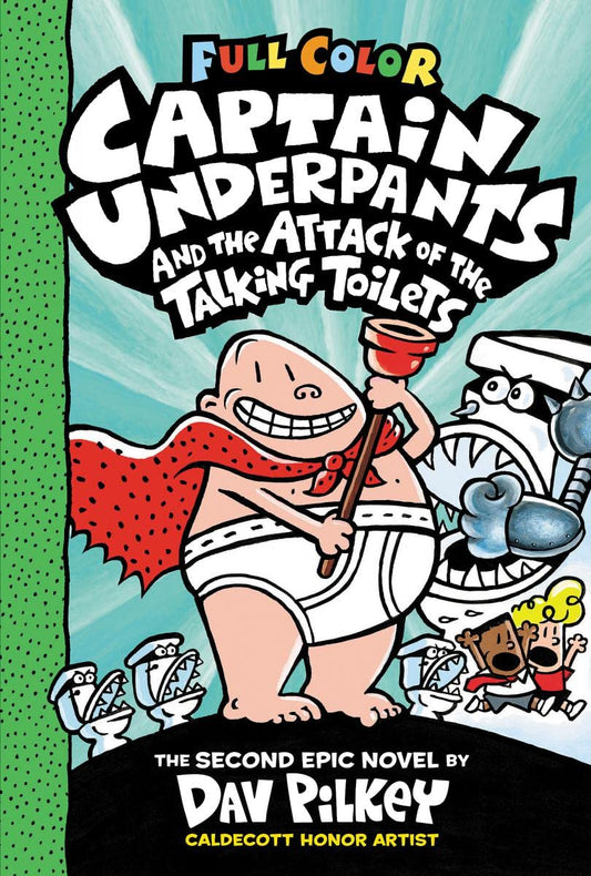 Captain Underpants Volume 02 Attack of the Talking Toilets