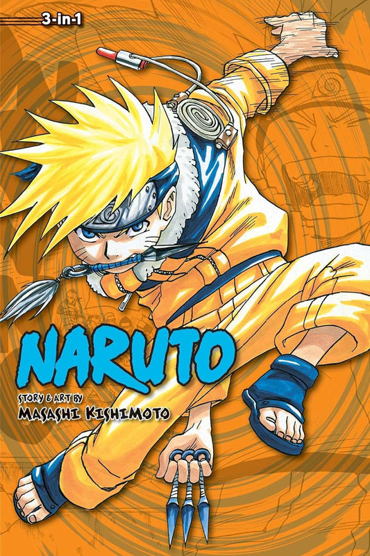 Naruto 3-in-1 Volume 02