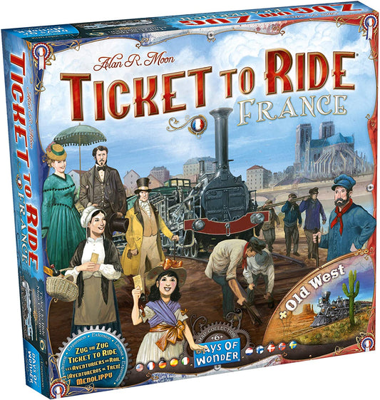 Ticket to Ride Map Collection 6 - France/Old West