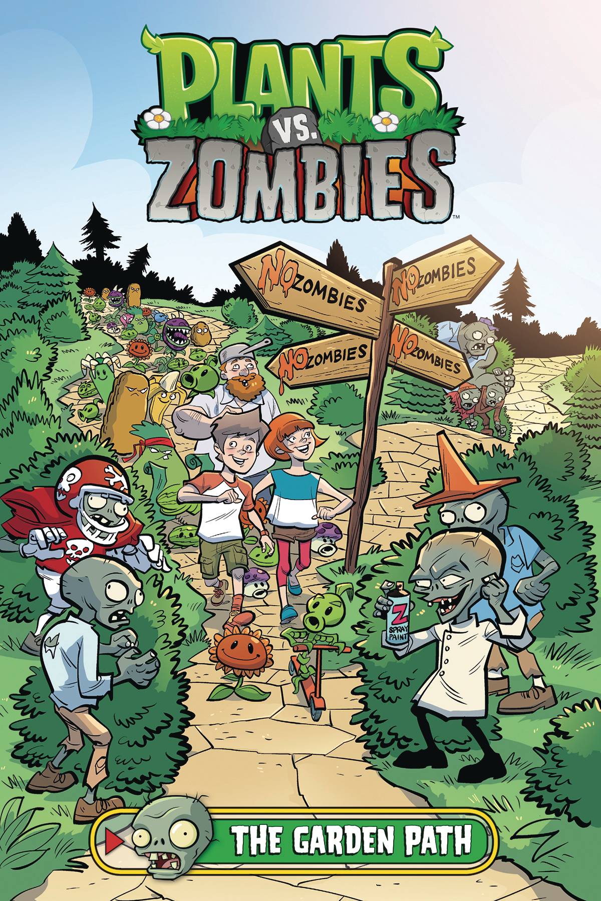 Plants vs Zombies Volume 16 Garden Path