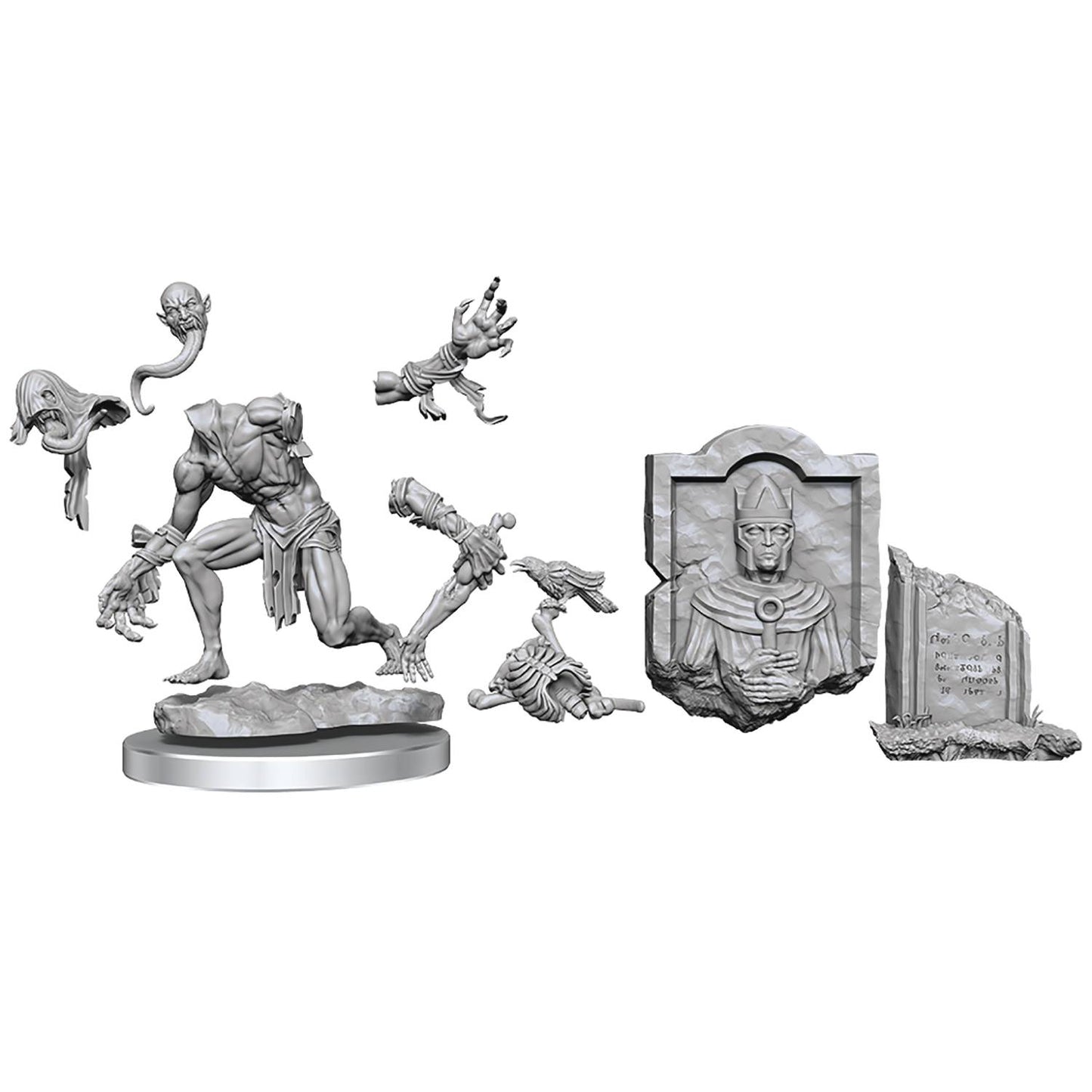 D&D Frameworks Ghast & Ghoul Miniature