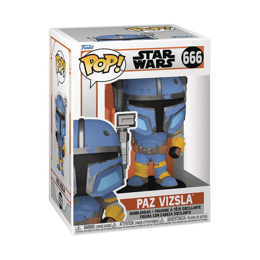 Pop Star Wars Mandalorian Paz Vizsla