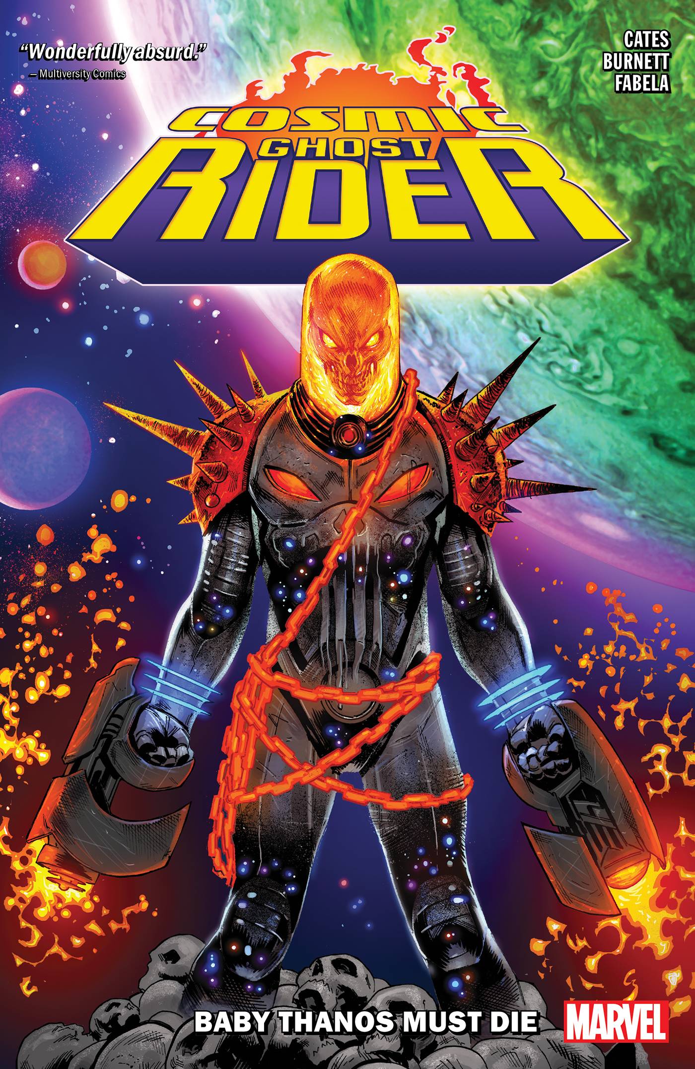 Cosmic Ghost Rider Baby Thanos Must Die