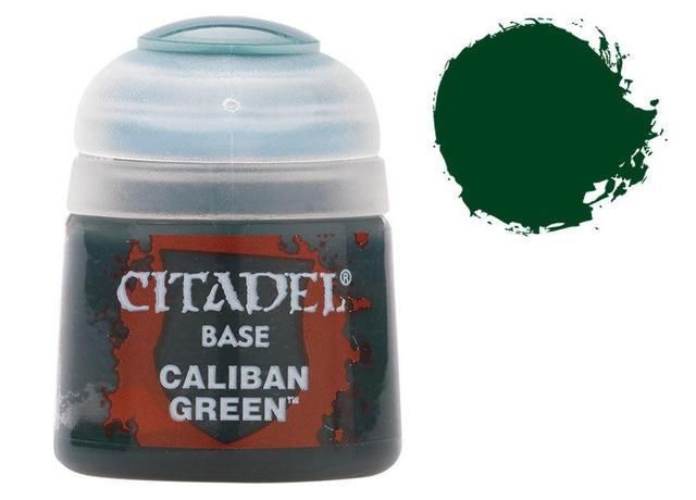Warhammer Paint Base Caliban Green