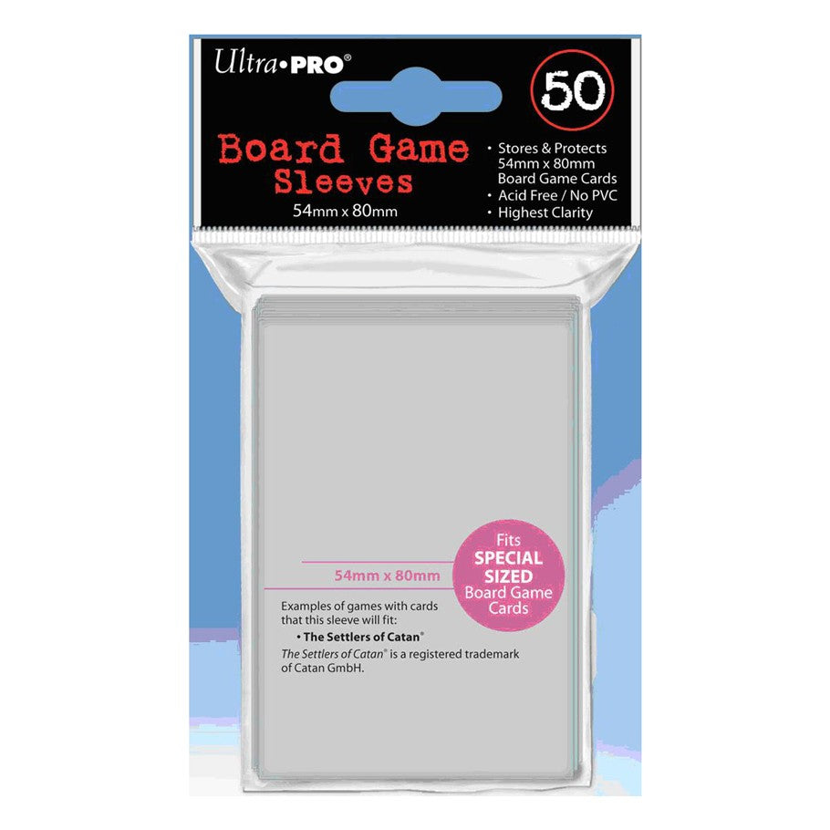 Board Game Sleeves 54x80mm 50ct